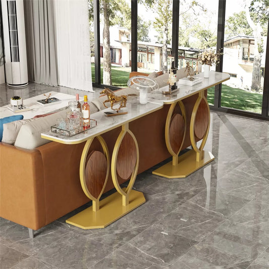 Modern Gold Console Table - DSARD
