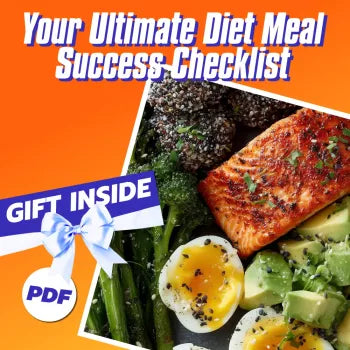 Your Ultimate Diet Meal Success Checklist | Printable Digital Checklist for Healthy Eating, Balanced Diet Meals, and Meal Prep Goals