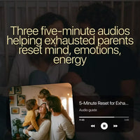 5-Minute Reset for Exhausted Parents (3 in 1) | Audio Course | Mindfulness Breathing, Emotional Reset & Energy Boost - DSARD