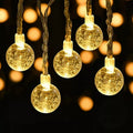 LED Crystal Ball String Lights