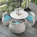 DSARD Elegant Modern Outdoor Rattan Furniture Set - DSARD