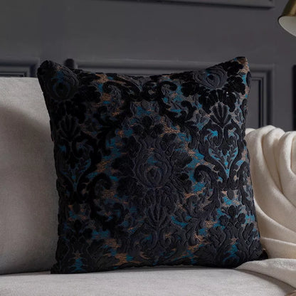 Luxury Embroidered Cushion Cover 18x18in