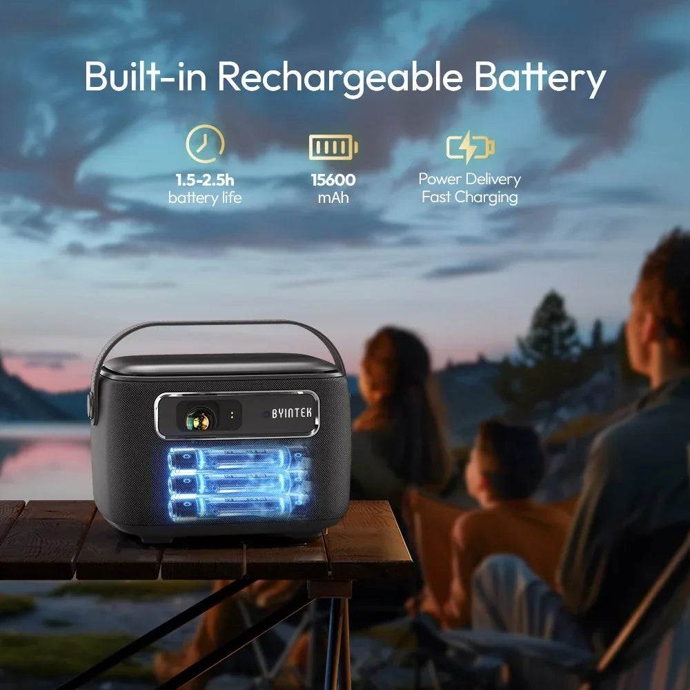 750 ANSI Portable 3D Projector with Android TV & Long Battery - DSARD