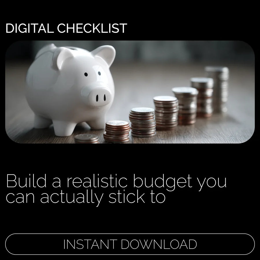Quick-Action Checklist to Budgeting Plan – Simple Guide on how to make a budget that actually works for you | Printable Money Management Checklist