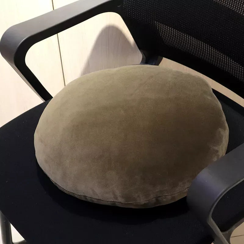 Fluffy Round Solid Color Seat Cushions