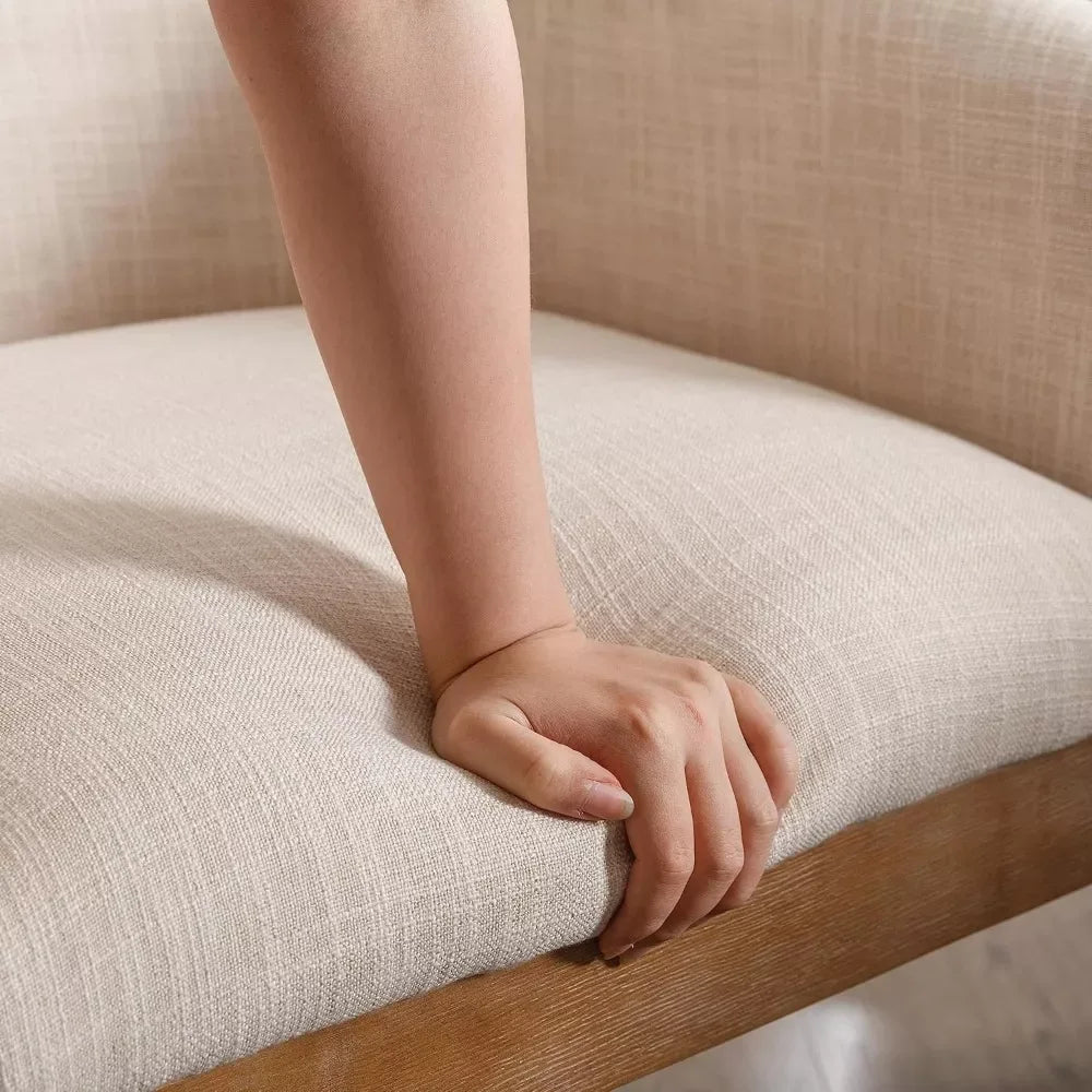 Beige Mid-Century Modern Dining Chairs Set of 2 - DSARD - DSARD