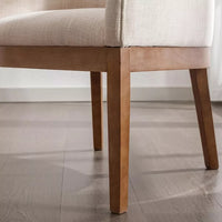 Beige Mid-Century Modern Dining Chairs Set of 2 - DSARD - DSARD