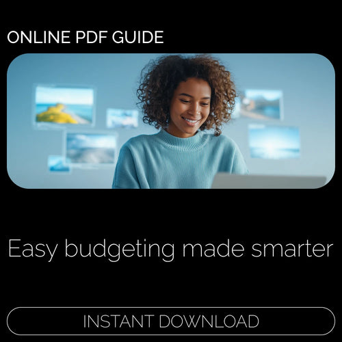 Master Your Money: The Simple Excel Budgeting Guide | How to Set Up a Budget in Excel | Digital Download for Personal Finance & Money Management