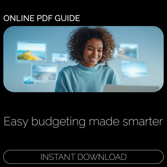 Master Your Money: The Simple Excel Budgeting Guide | How to Set Up a Budget in Excel | Digital Download for Personal Finance & Money Management