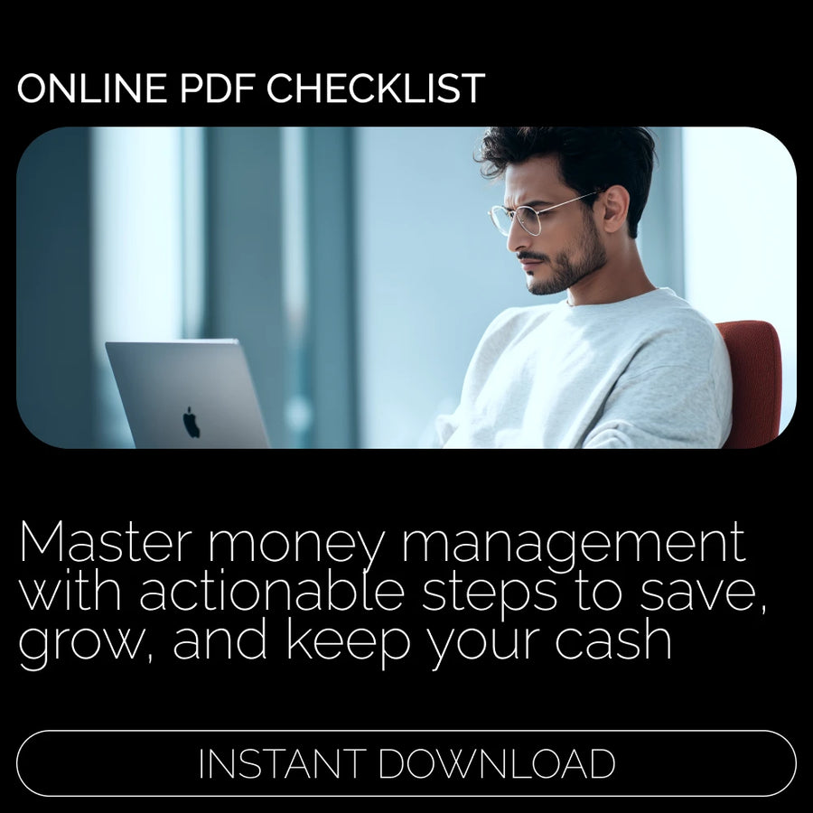 Simple Steps to Save, Grow, and Keep Your Cash – Easy Money Saving Guide & Checklist