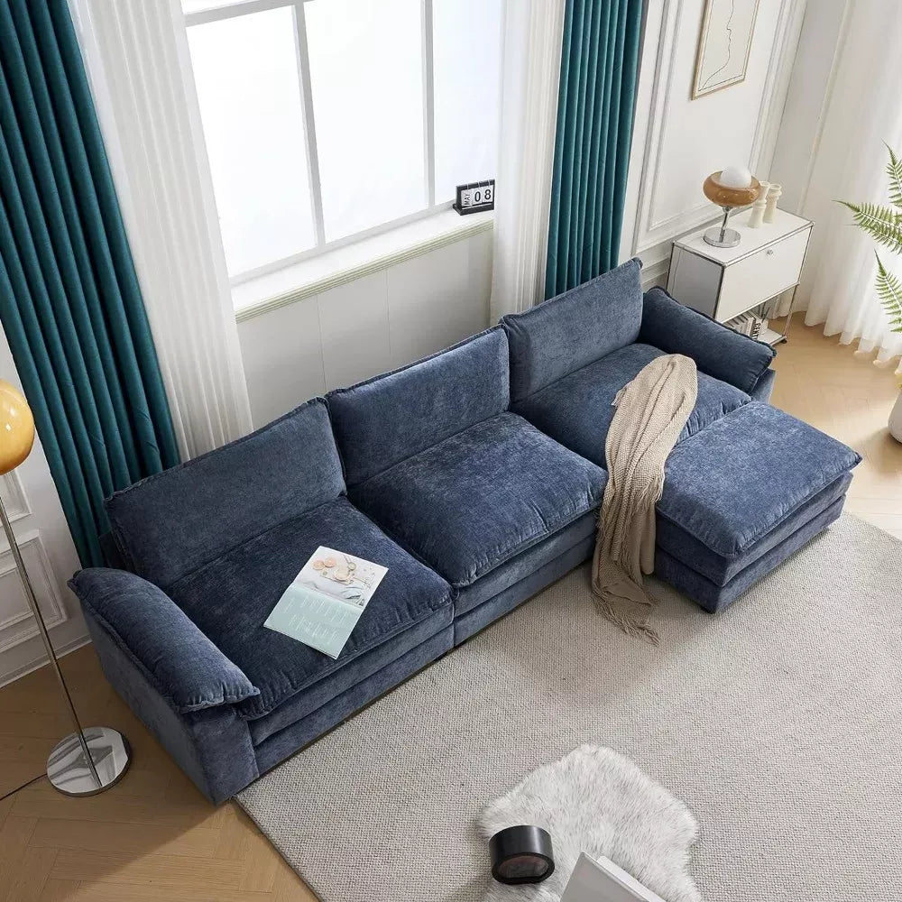 Modern Deep 3-Seat Sofa - DSARD