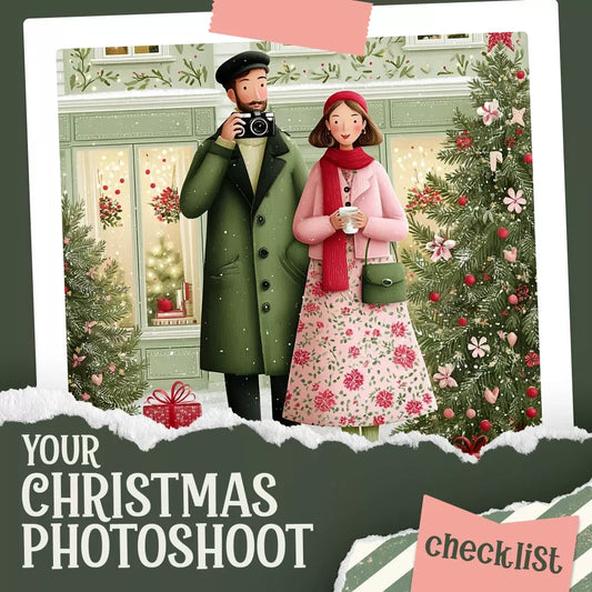 Sparkle & Snap: Your Christmas Photoshoot Checklist | Festive Photography Guide for Families, Creators & Holiday Portrait Lovers | christmas photoshoot ideas - DSARD