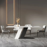 Modern Luxury White Dining Table - DSARD