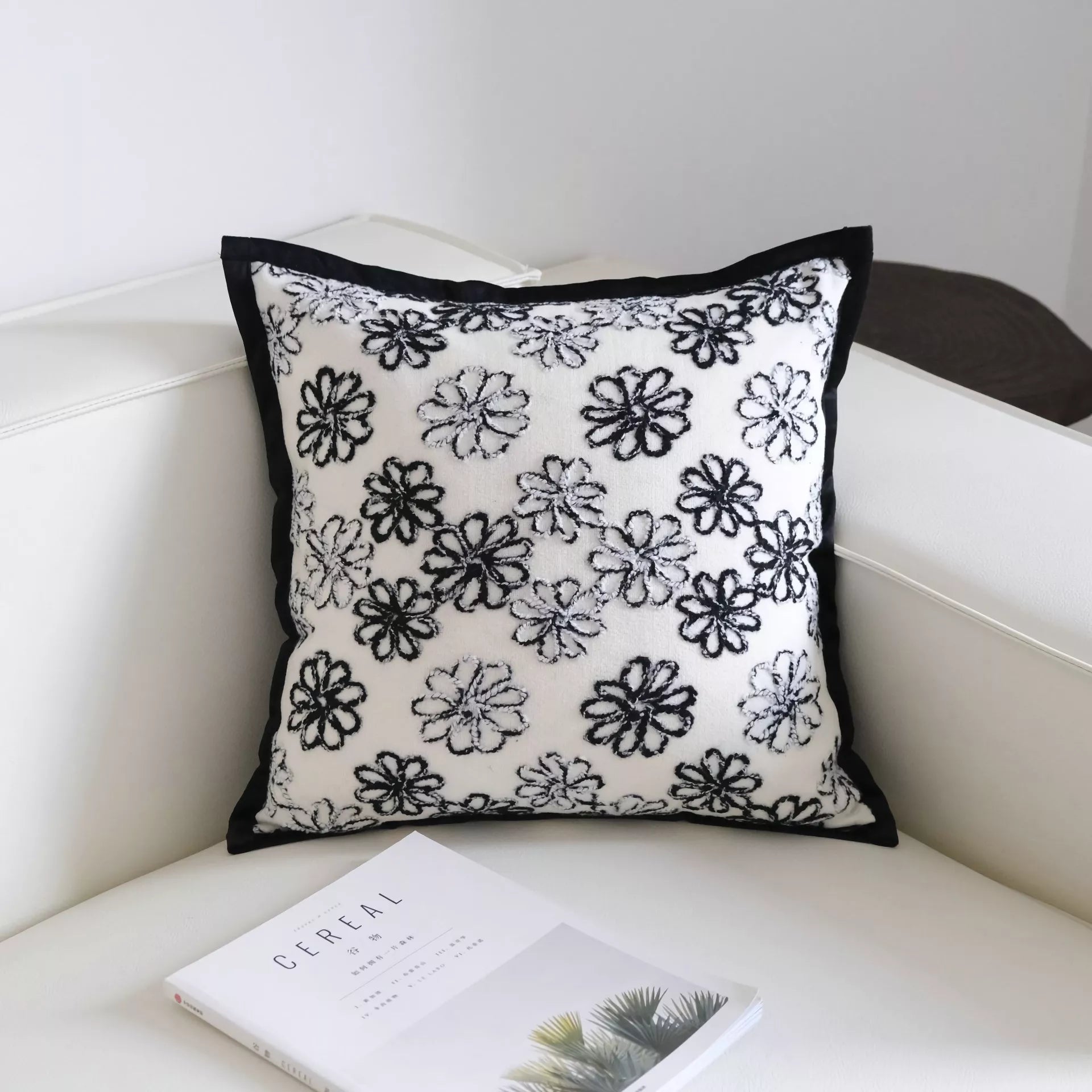 Modern Round Dot Throw Pillow Covers | 18×18 Inch