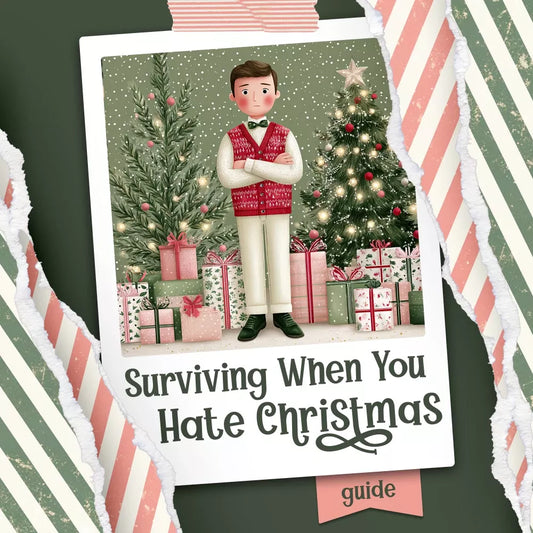 Surviving When You Hate Christmas | Holiday Survival Guide for Overwhelmed Adults | Gentle Seasonal Support | what to do when you hate christmas | Stress-Free Christmas Mindset Guide (Digital Download) - DSARD