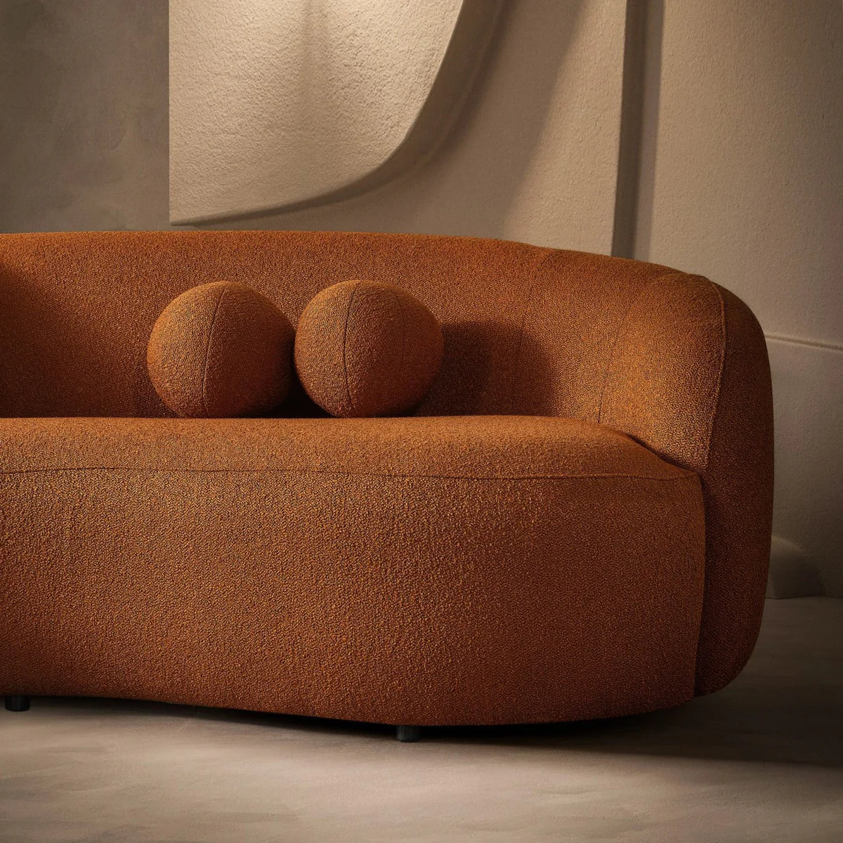 Modern Scandinavian-Style Velvet Sofa – Luxury Home Furniture with Free Shipping - DSARD