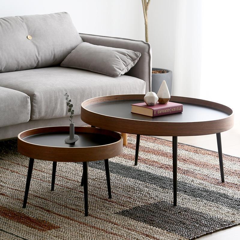 DSARD Modern Minimalist Round Coffee Table - DSARD