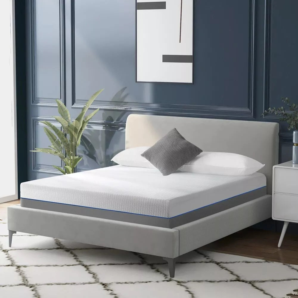 Gel-Charcoal Infused Memory Foam Mattress – Comfort King/Queen/Full/Twin Sizes - DSARD