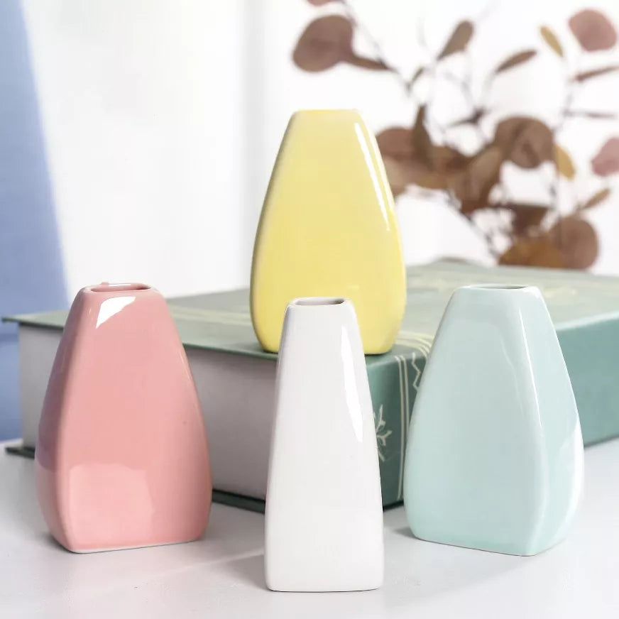 Small Ceramic Vases for Home Office Decor
