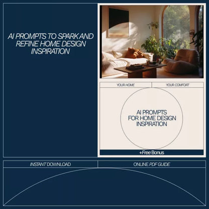 AI Prompts for Home Design Inspiration – Digital Guide for Creative Layouts, Styles & Concepts | ai prompts for home design inspiration