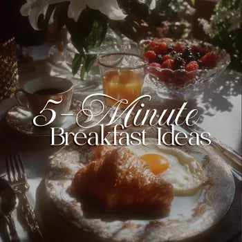 5-Minute Breakfast Ideas: Quick & Delicious Morning Fuel | Easy Healthy Recipes Checklist for Busy Mornings