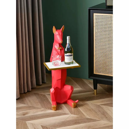 Nordic Luxury Geometric Dog Statues - DSARD