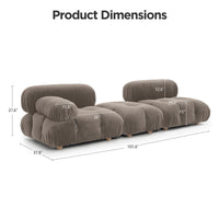 Modular Soft Sofa with Ottoman - DSARD