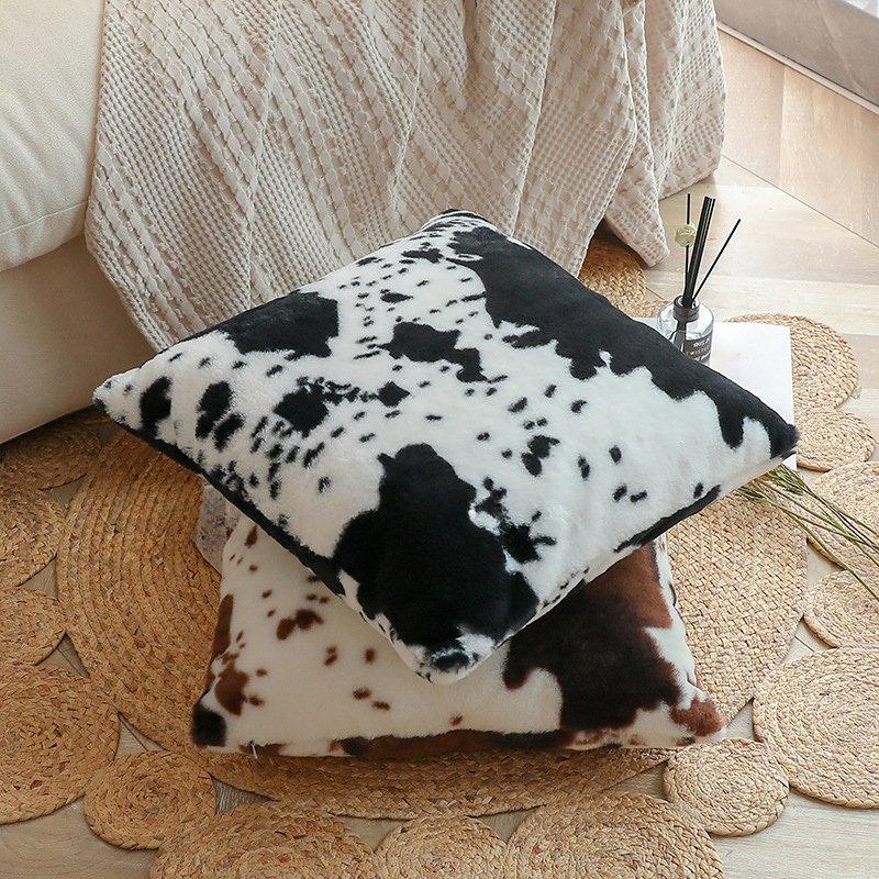 Double-Sided Plush Throw Pillow Cover – Soft Nordic Style Cushion Case - DSARD