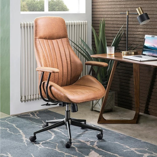 Modern High Back Office Chair with Lumbar Support - DSARD