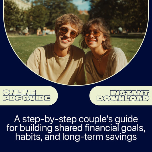 Saving Together, Winning Together: The Ultimate Guide to Money Strategies for Couples | Best Savings Strategies for Couples | Printable Digital Guide for Partners