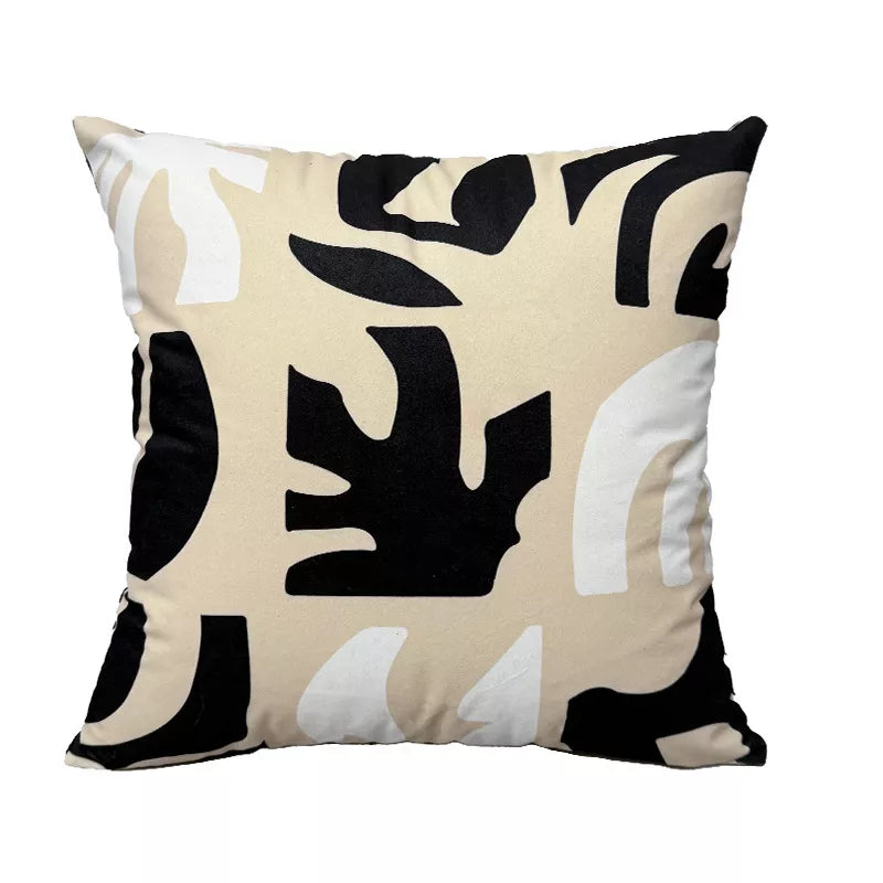 Modern Geometric Pattern Throw Pillow Cover 18×18 Inch Decorative Cushion Case