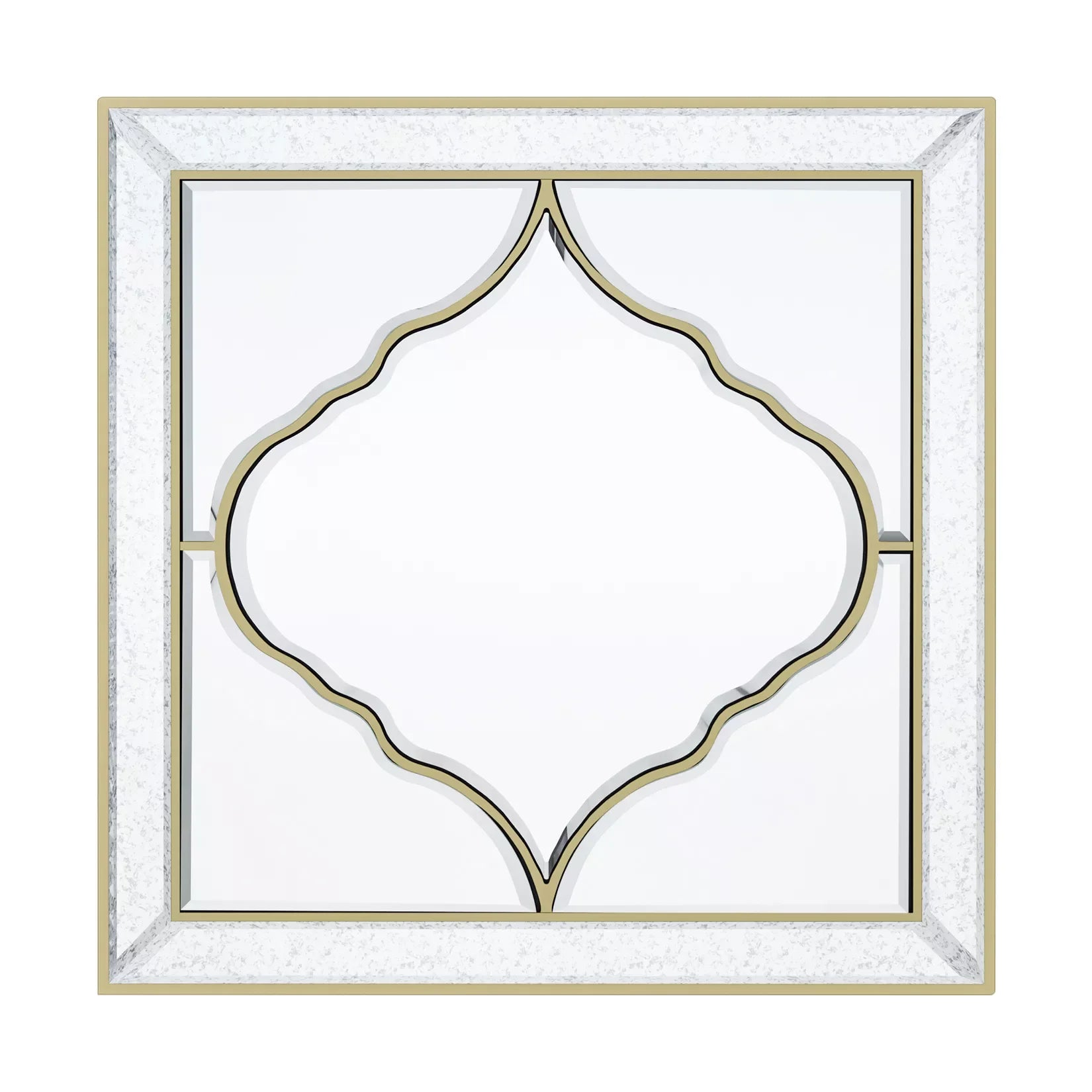 24" Square Decorative Wall Mirror - DSARD