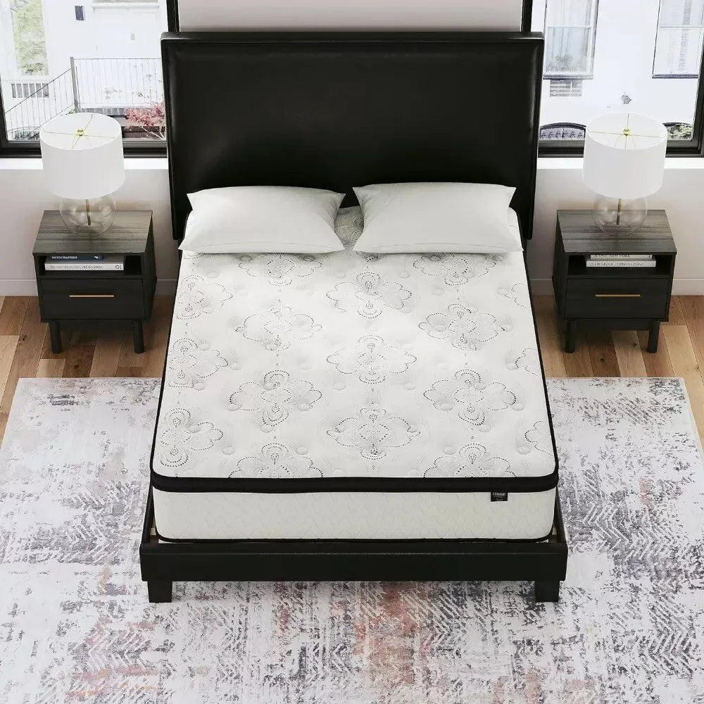King Size 12 Inch Medium Firm Hybrid Mattress - DSARD