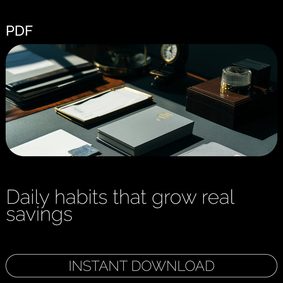 Save Money Daily: Simple Habits for Big Wins | Digital Savings Guide | Easy Daily Budgeting, AI Tools & Proven Ways on How to Save Money Daily