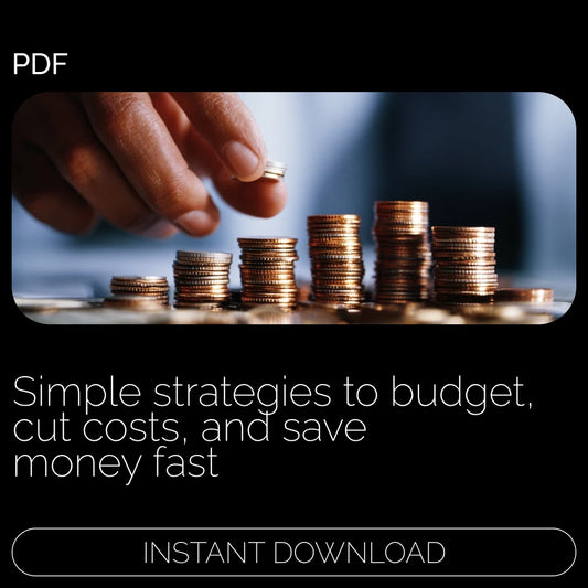 Quick Tips to Save Money Like a Pro! – Practical Guide on how to save money fast, Budgeting, Cutting Expenses & Smart Side Hustles