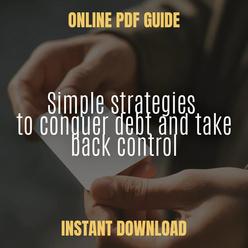 Escape the Credit Card Trap: A Guide to Debt Relief | Digital Download for How to Get Out of Crippling Debt, Budgeting & Financial Freedom