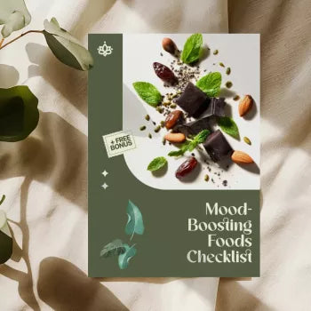 Mood-Boosting Foods Checklist | Digital Download Guide, eBook & Wellness Nutrition Printable for Energy, Happiness & Healthy Eating