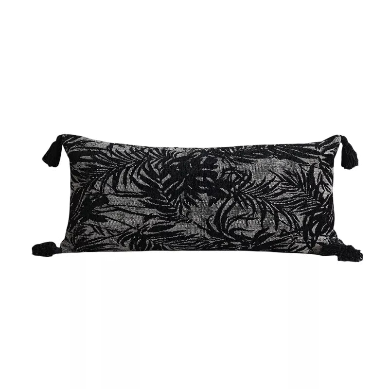 Light Luxury Retro Jacquard Cushion Cover 12×26 in