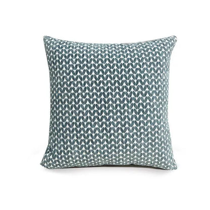 Green Abstract Striped Throw Pillow Cover 18×18 Inch – Modern Home Decor