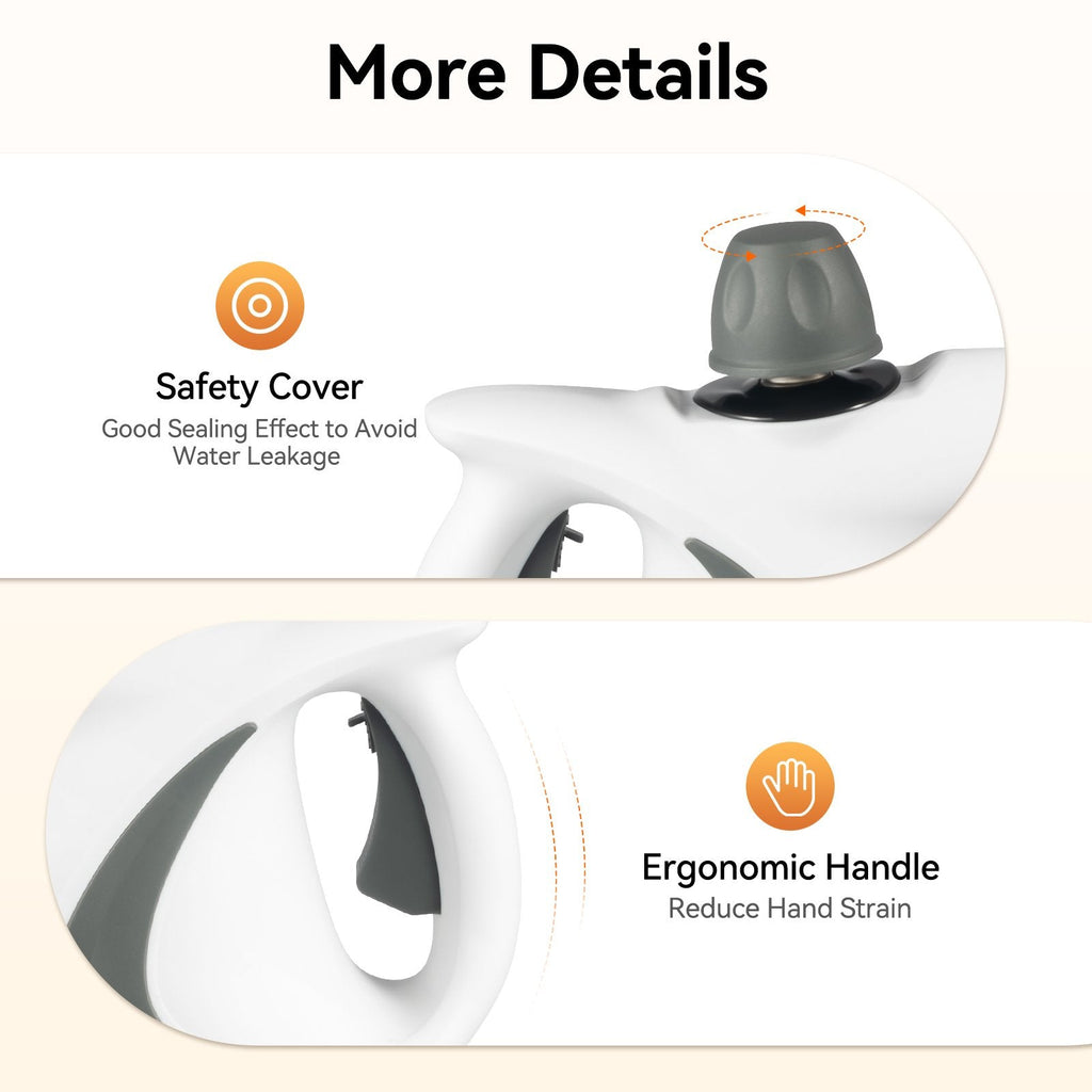 Powerful 1050W Handheld Steam Cleaner for Home & Car Deep Cleaning