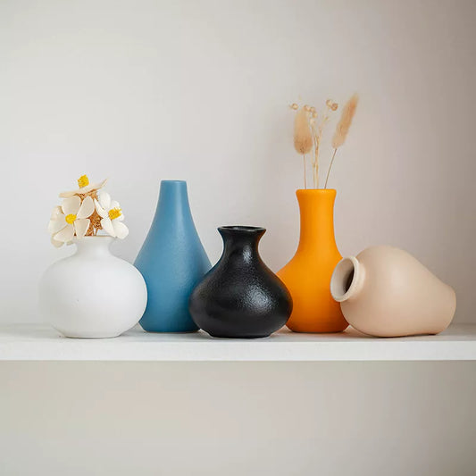 Ceramic Vase Set of 5