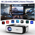 4K 2800 Lumen Portable Smart Projector with Auto Focus & HDR - DSARD