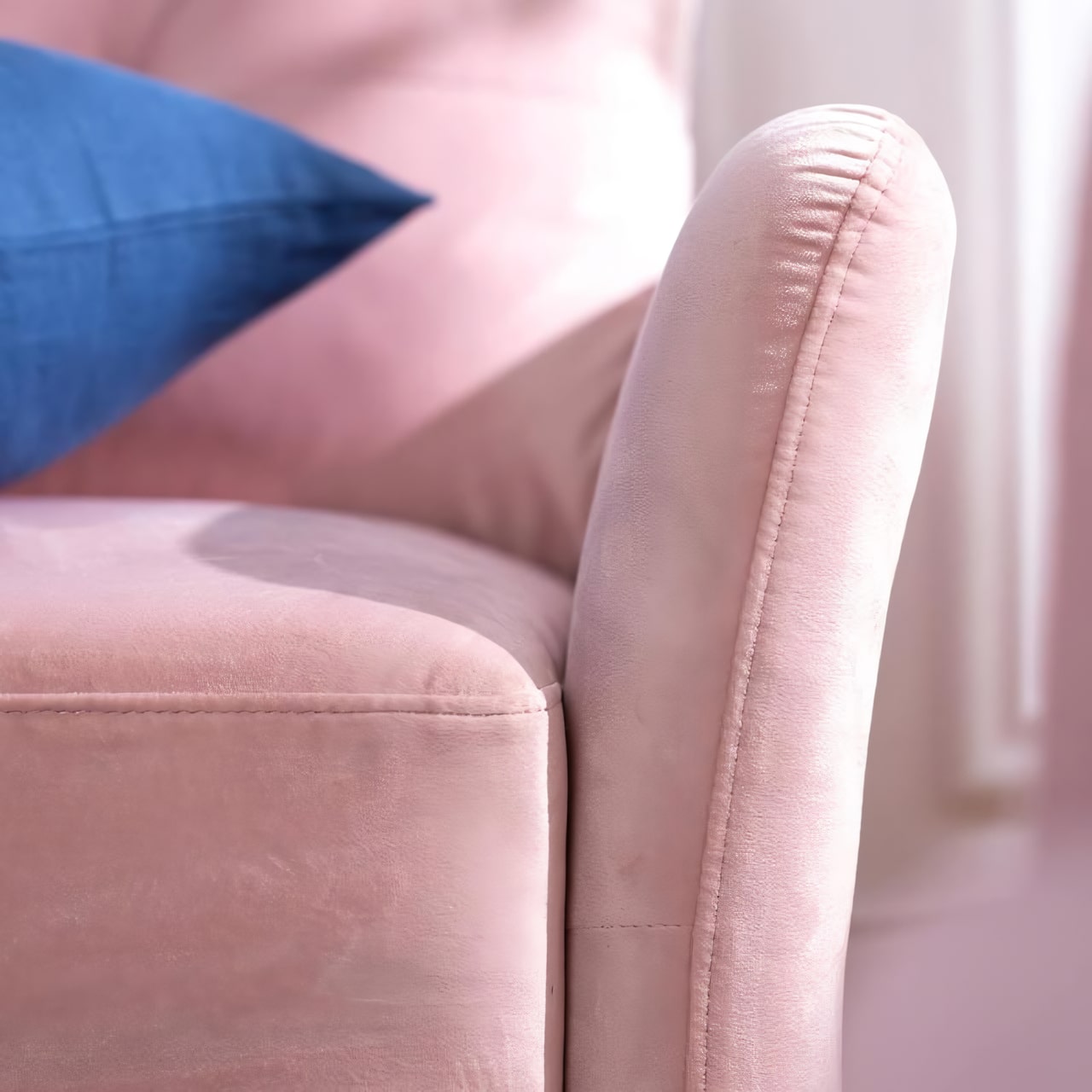 Velvet Two-Seater Sofa - DSARD