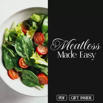 Meatless Made Easy: Simple Swaps Checklist | Plant-Based Protein, Dairy-Free Alternatives, Easy Vegan Guide, Digital Download for Meal Planning