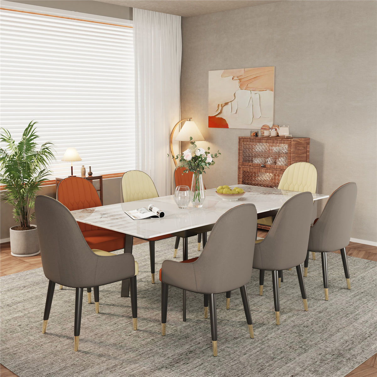 Rectangular Extendable Kitchen Dining Table - DSARD