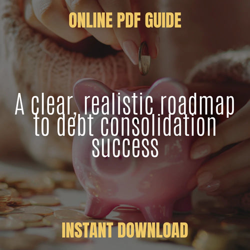 A Real-World Guide to Debt Consolidation Loans with Bad Credit — Printable eBook, Financial Guide, Budgeting Resource for Bad Credit Debt Help | Digital Download