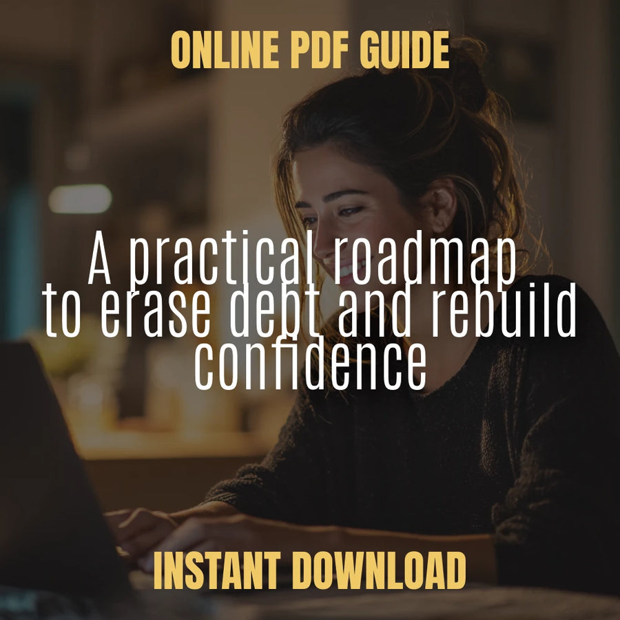 Debt-Free Without Bankruptcy: Your Stress-Free Path – Practical Debt Relief eBook | Digital Download | How to Get Out of Debt Without Filing Bankruptcy