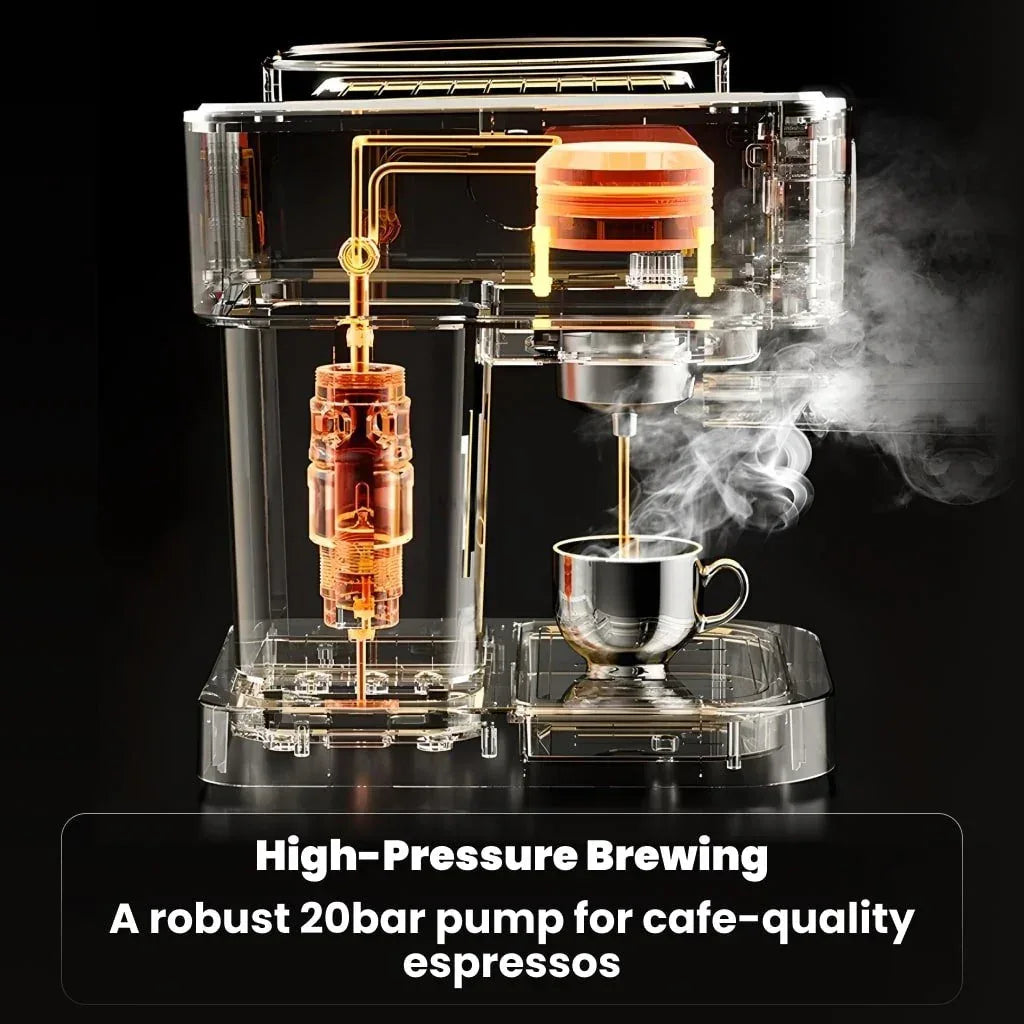 DSARD Premium 20bar Espresso and Cappuccino Coffee Maker - DSARD