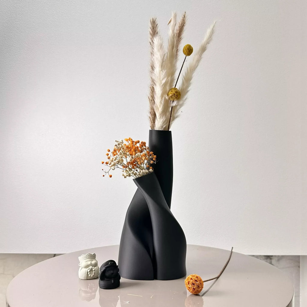 Creative 2-Piece Shaped Double Vase Set - DSARD