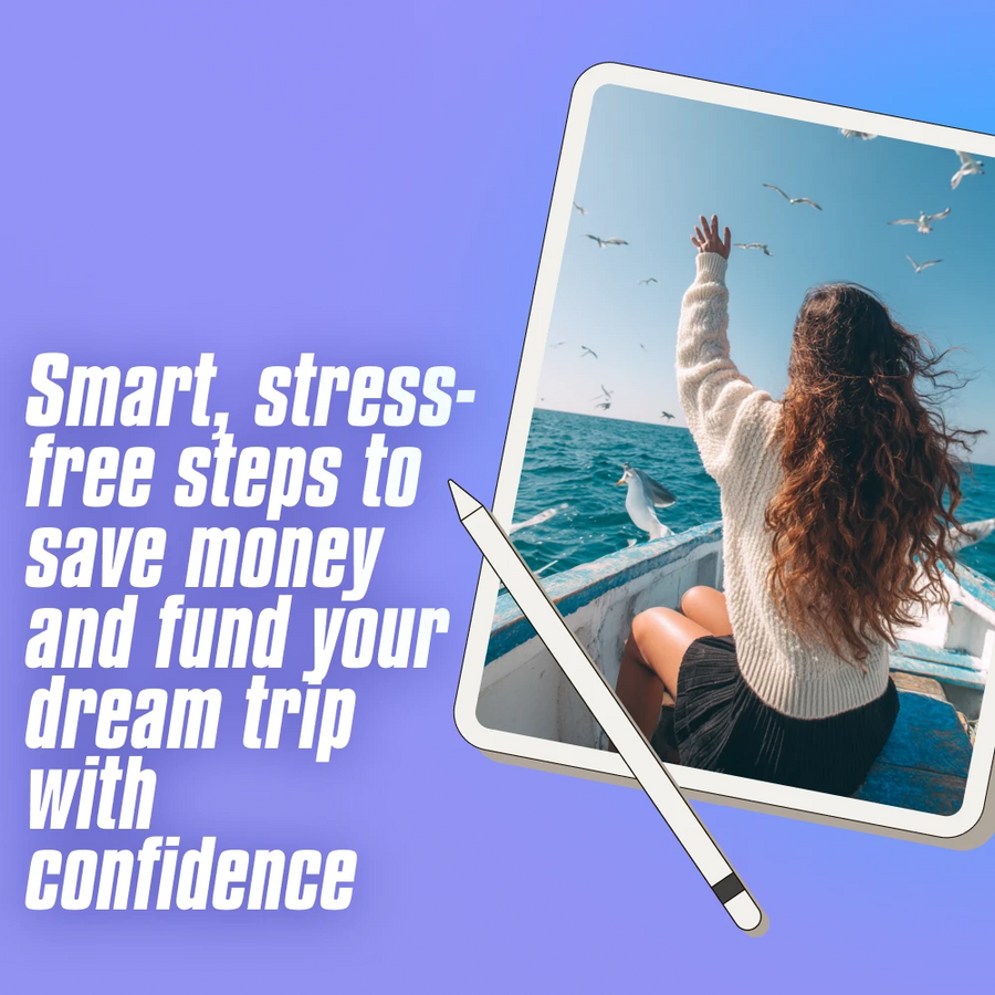 Trip-Fund Toolkit: The Ultimate Travel Savings Checklist | Budget Planner, How to Save for a Trip, Vacation Fund Digital Download